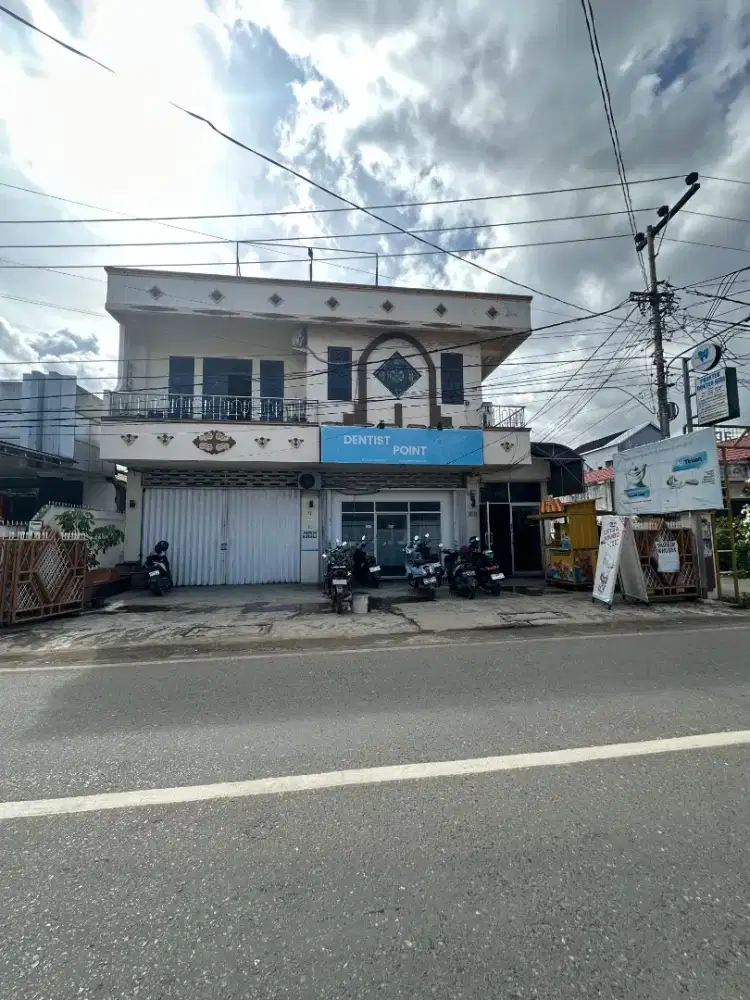 Disewakan Ruko Banjarmasin Pinggir Jalan Ramai