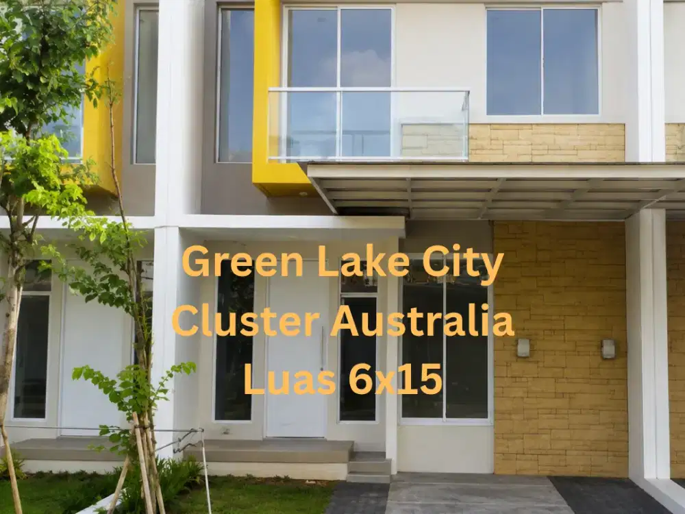 Dijual Rumah 2 Lantai Luas 6x15 di Green Lake City