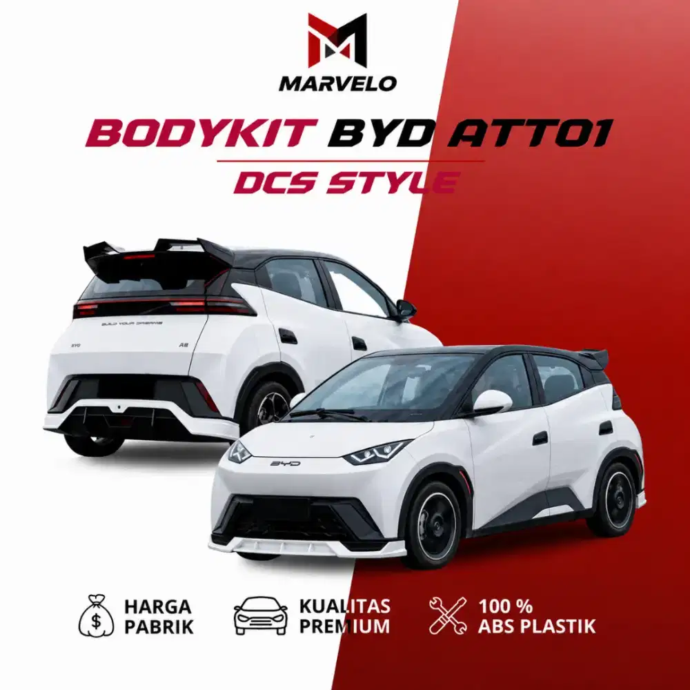 Dijual Bodykit BYD Atto 1 DC Style 100% Plastik ABS