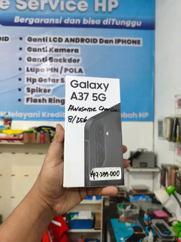 SAMSUNG A37 5G 8/256 NEW SEGEL PROMO TERMURAH