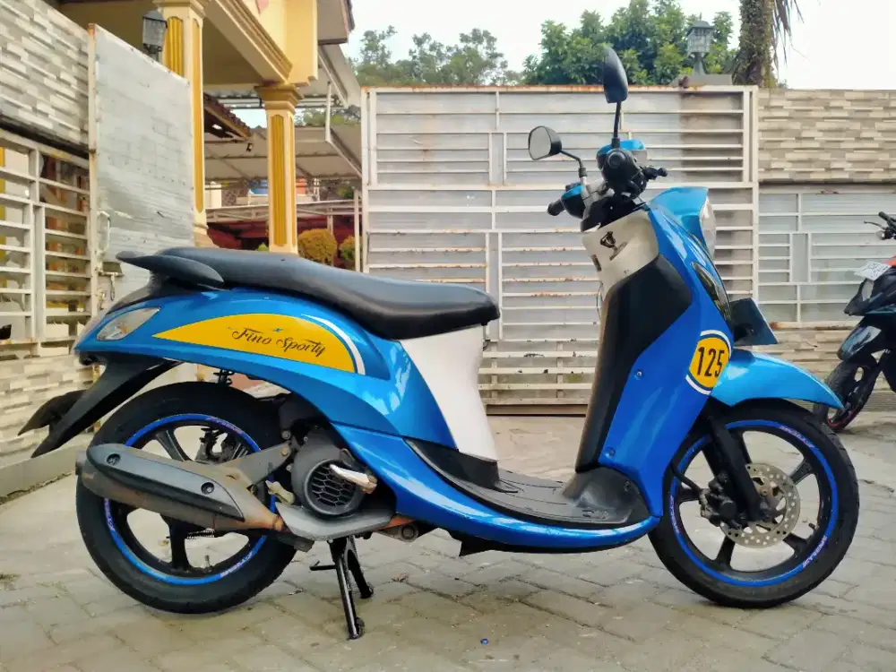 Yamaha Fino premium lengkap motor sehat keterangan detail dibawah