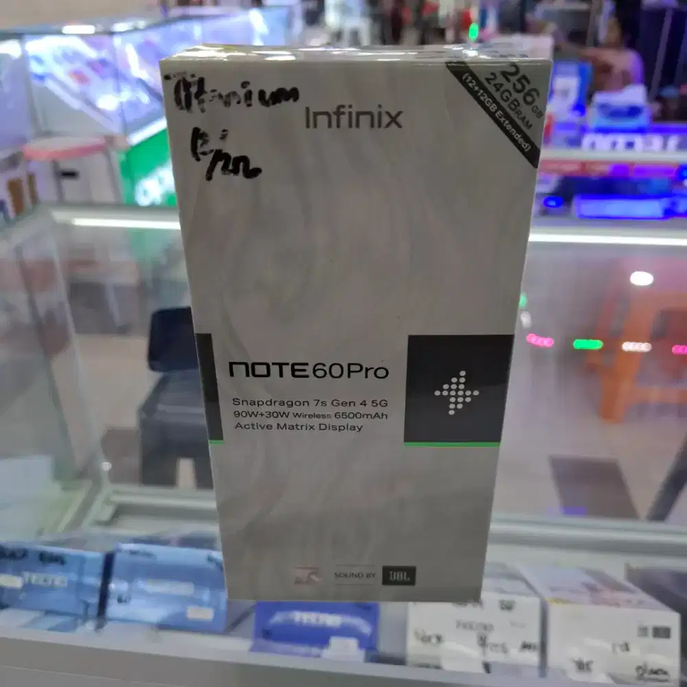 Infinix hot 60 pro 12/256 8GB New Promo