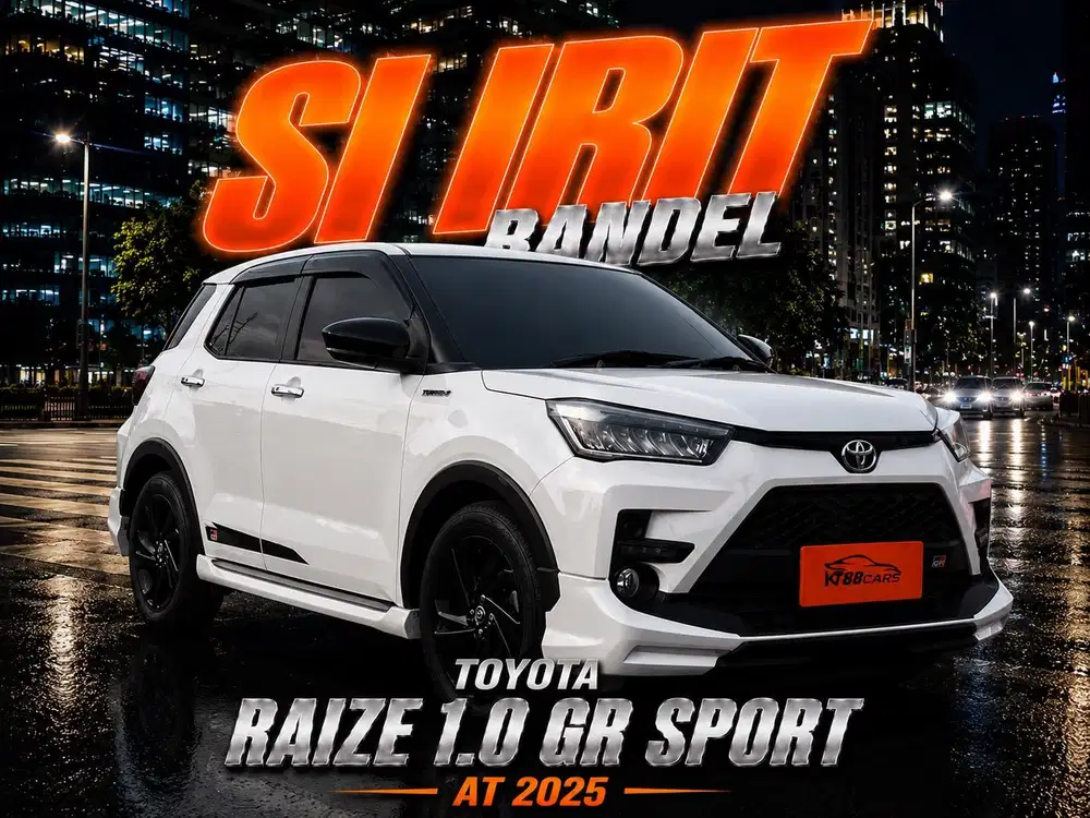 Low Km 13rb TOYOTA RAIZE 1.0 TURBO GR SPORT TWOTONE 2025