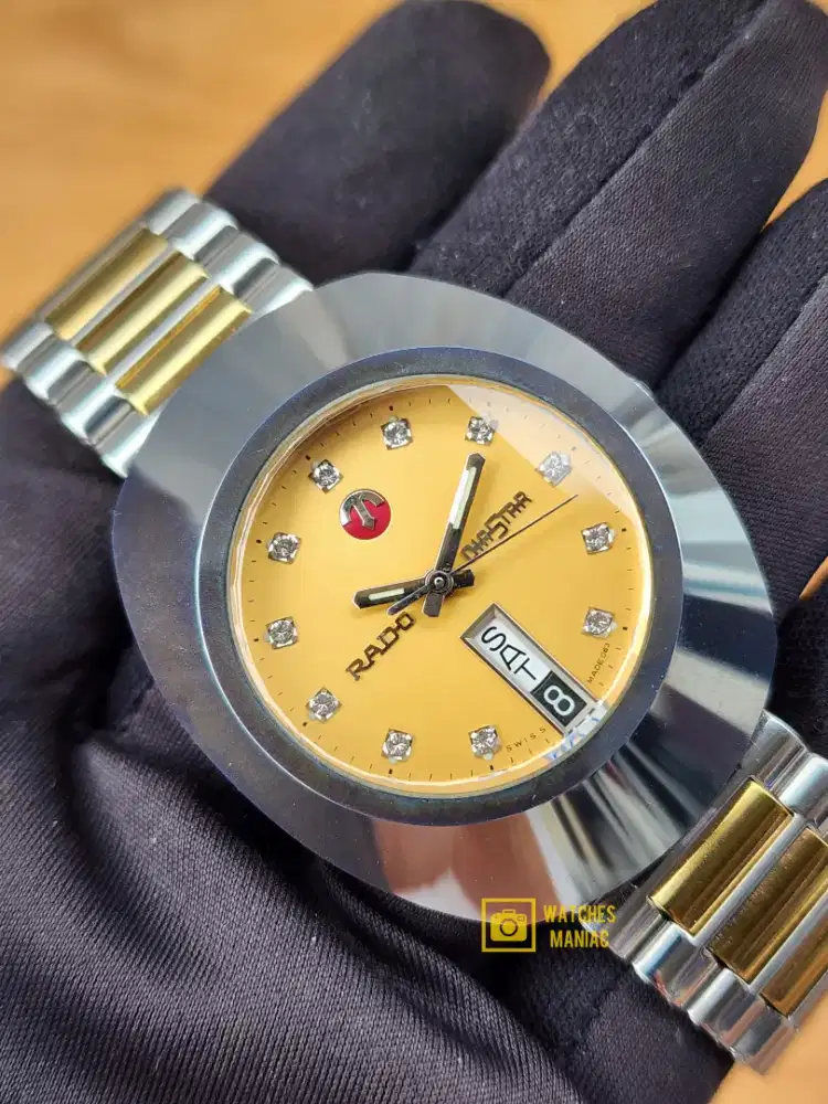 Jam Tangan Luxury Rado Diastar The Original Automatic Swiss Fullset