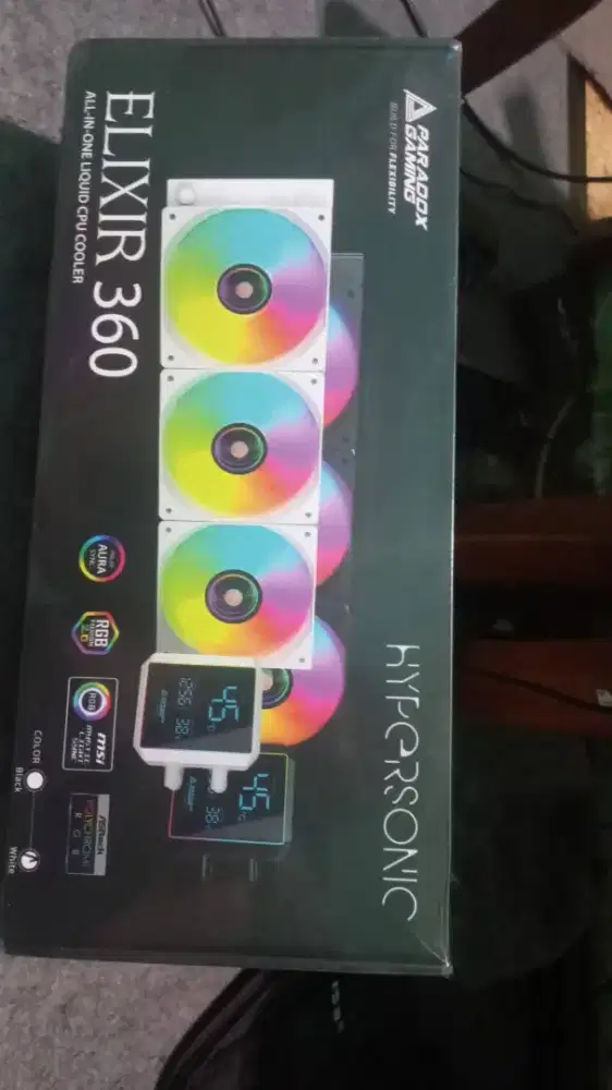 Butuh cepet jual aio cooler paradox gaming elixir 360