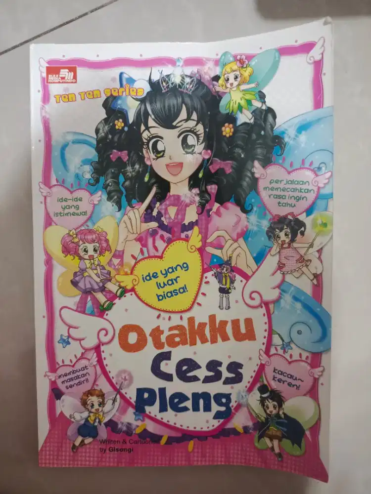 Buku tan tan series judul Otakku Cess Pleng