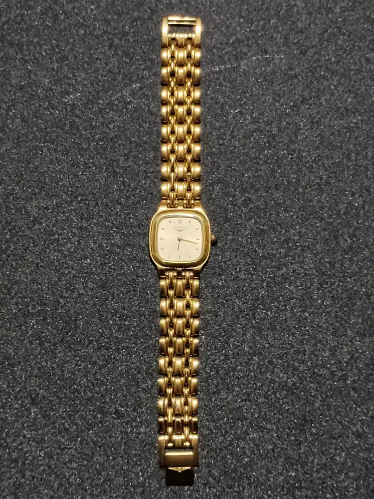 Jam Longines Wanita Vintage, ETA Swiss