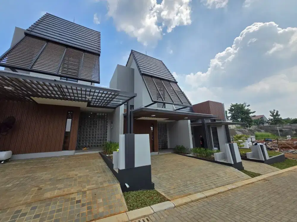 DIJUAL RUMAH 2 LANTAI DI BSD CITY TANGERANG CENDANA RESIDENCE 2 FREE DP ALL IN FREE BIAYA BIAYA