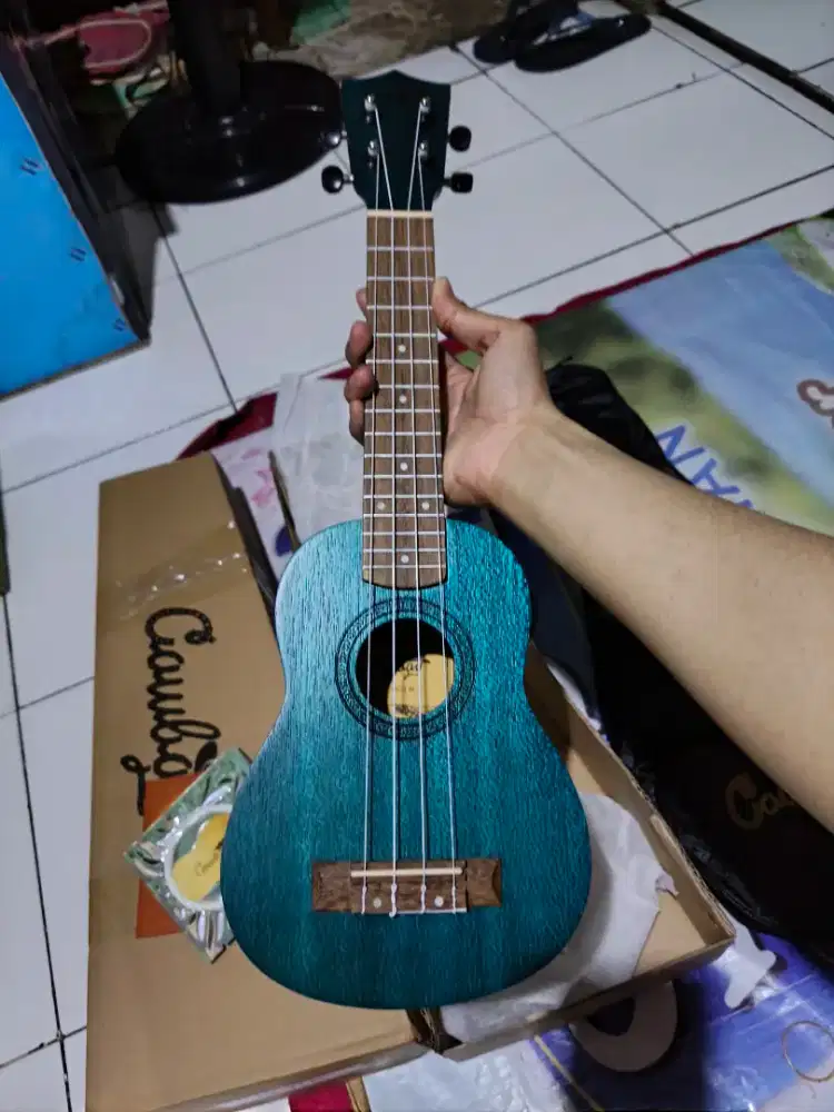 Ukulele Original Cowboy Soprano 21inch Fullset Kondisi Baru Jual Murah