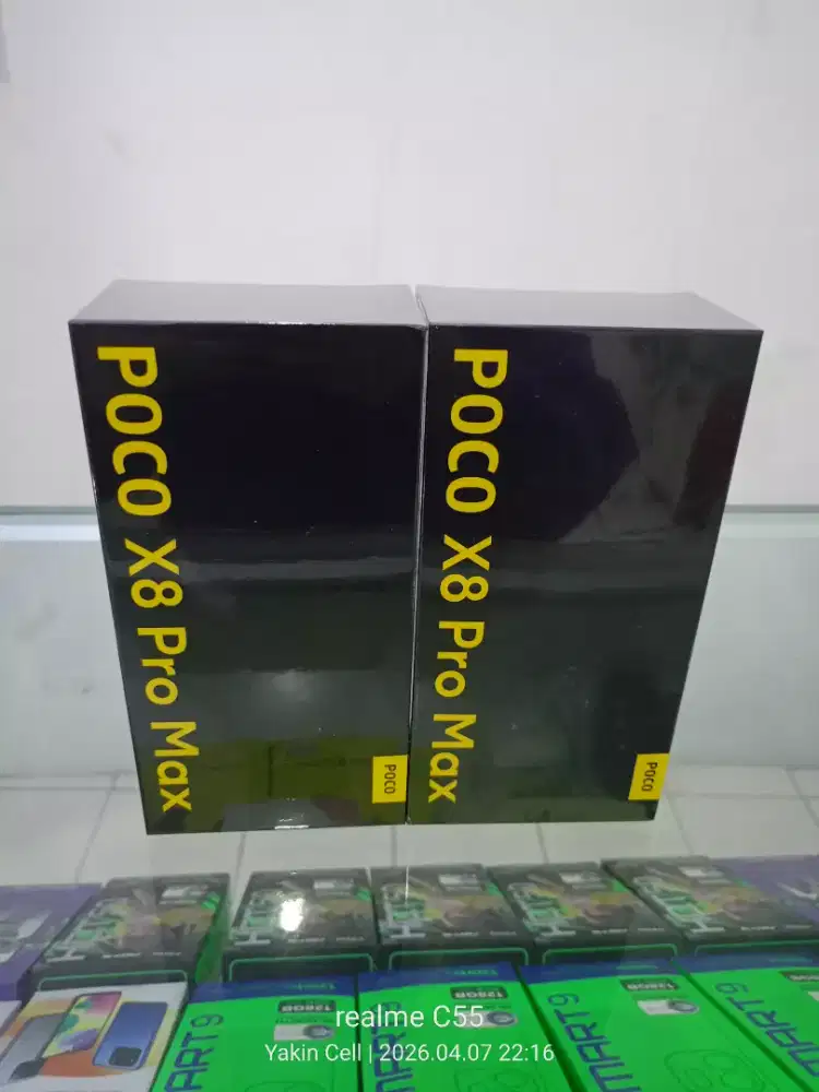 Poco X8 Pro Max 5G 12/256 GB Batre 8500 Dimensity 9500s Garansi Resmi