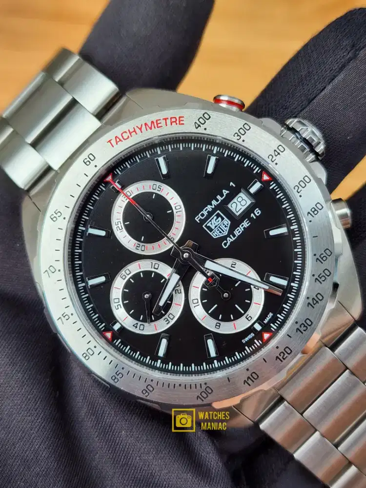 Jam Tangan Original Tag Heuer Formula 1 Chrono Automatic Swis Fullset