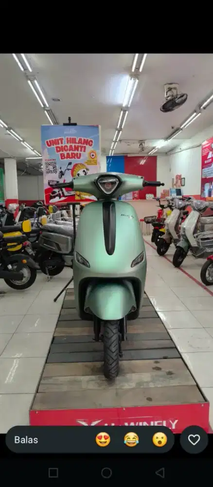 Sepeda listrik bagus dan terjamin