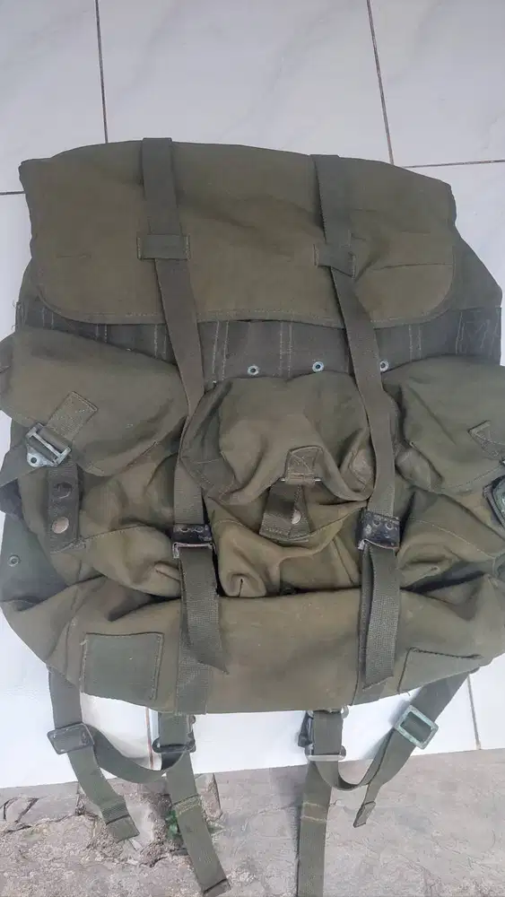 Tas Ransel Militer Army Hijau