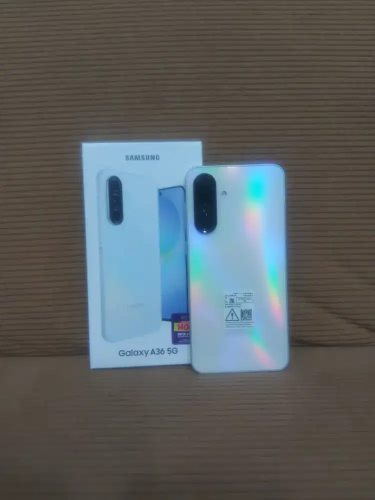 SAMSUNG A36 5G Ram8/256GB Resmi SEIN Fullset ORI NO MINUS 100% Normal.