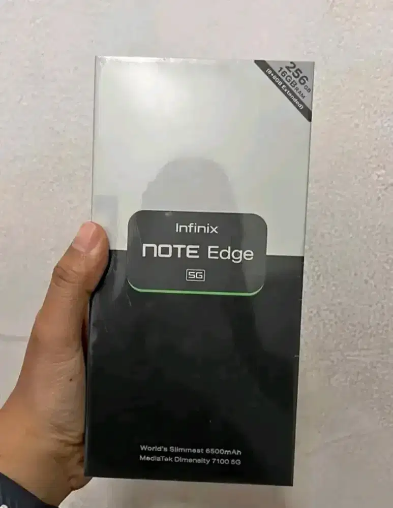 Infinik note edge segel box 256