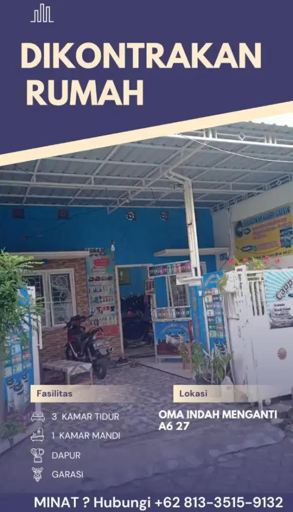 Rumah disewakan