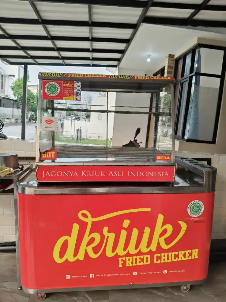 Jual gerobak dkriuk dan peralatan masak