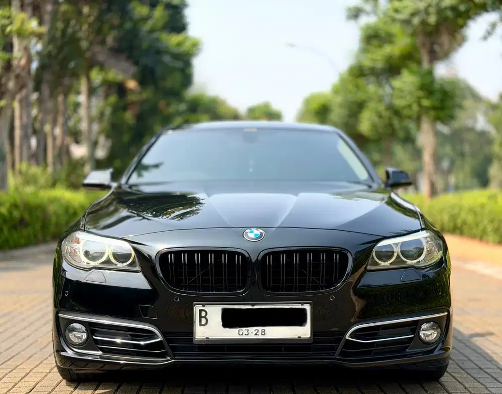 Facelift Low Odo 50rb Mls Record BMW F10 520i Luxury AT 2014 Bensin