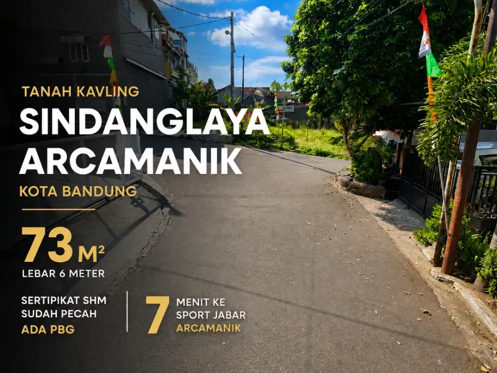 Punya Tanah SHM di Ujungberung? Kavling 73 m² Sindanglaya Siap Dipilih