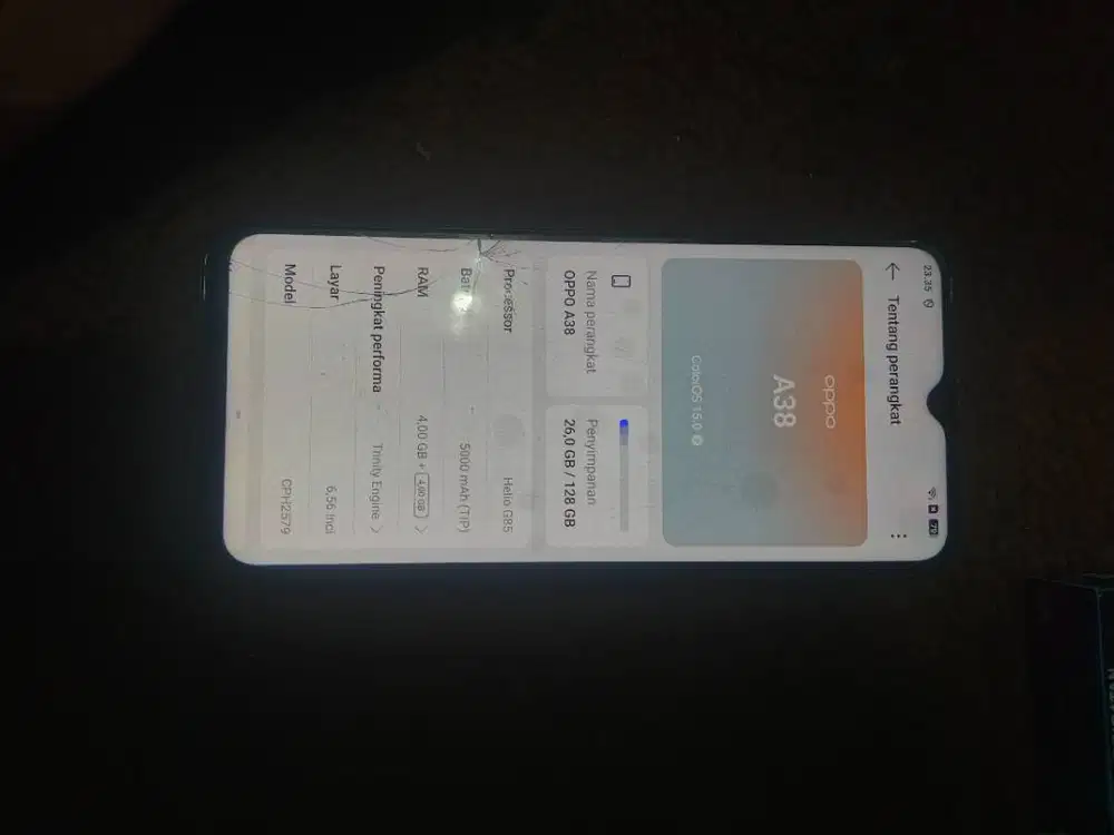 Hp Oppo A38 dijual langsung