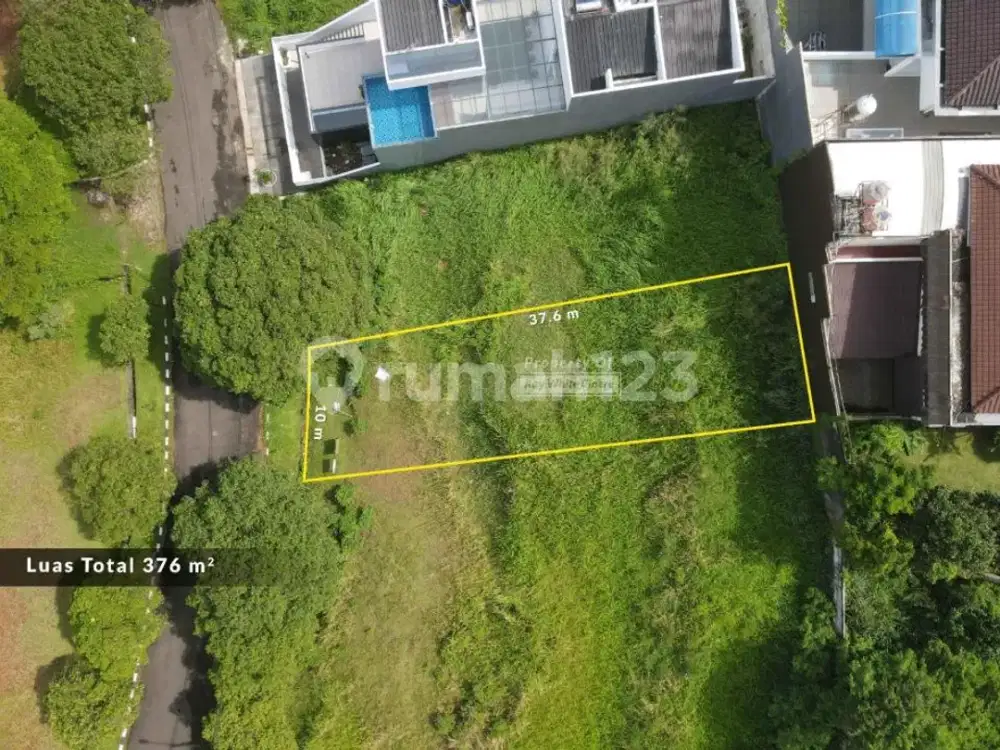 Tanah SHM Luas 376 M² Dalam Kawasan Asri Bukit Cinere Indah