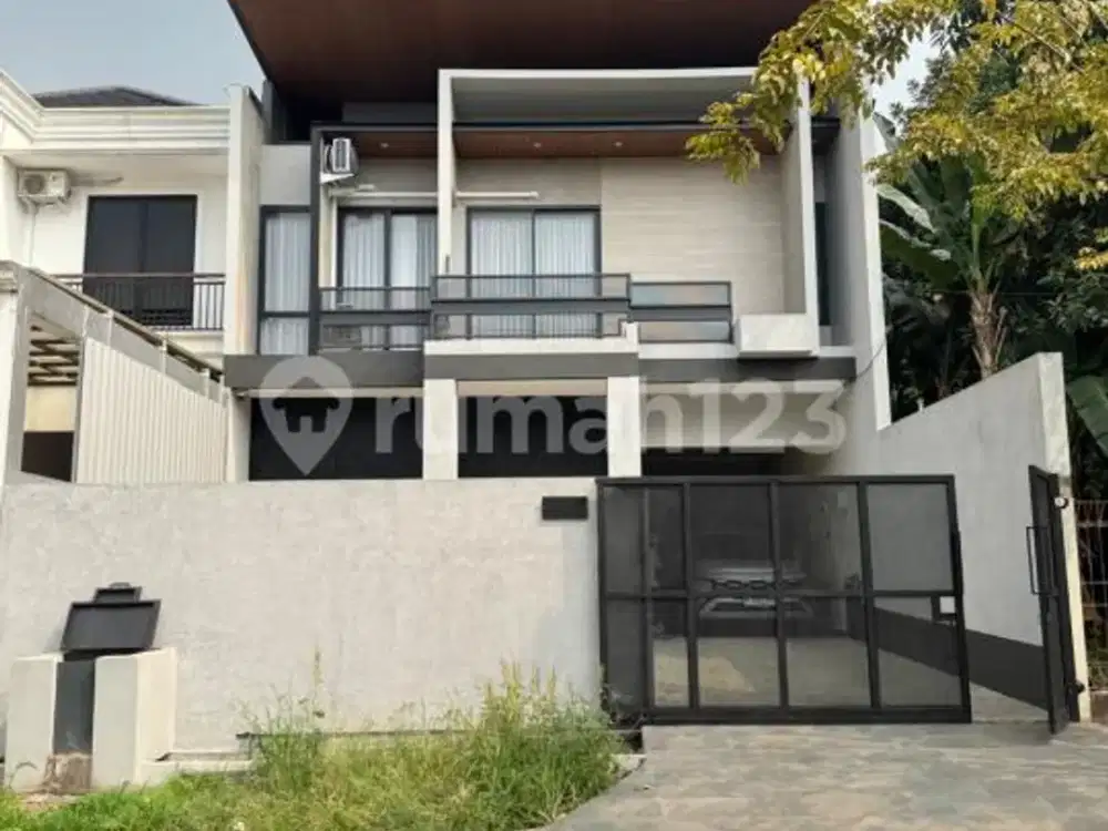 Rumah Desain Modern 2 Lantai Dalam Komplek Strategis di Cinere