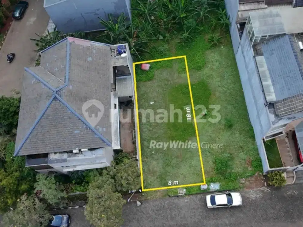 Tanah Kavling Siap Bangun di Lingkungan Nyaman Villa Cinere Mas