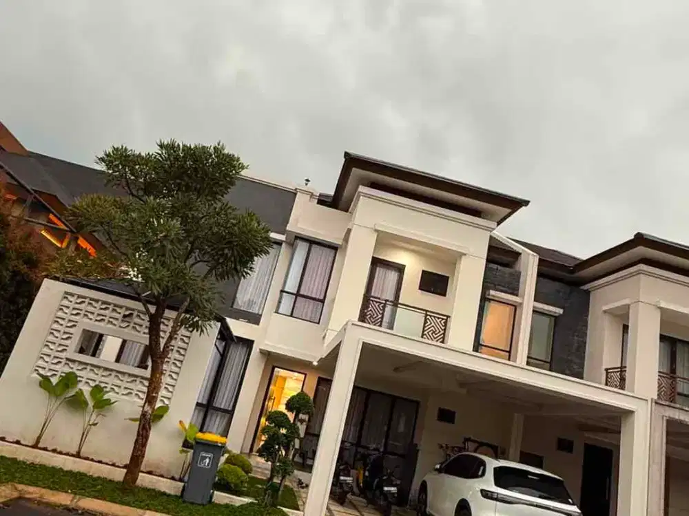 dijual rumah eksklusif 2 lantai furnished di Podomoro park bandung