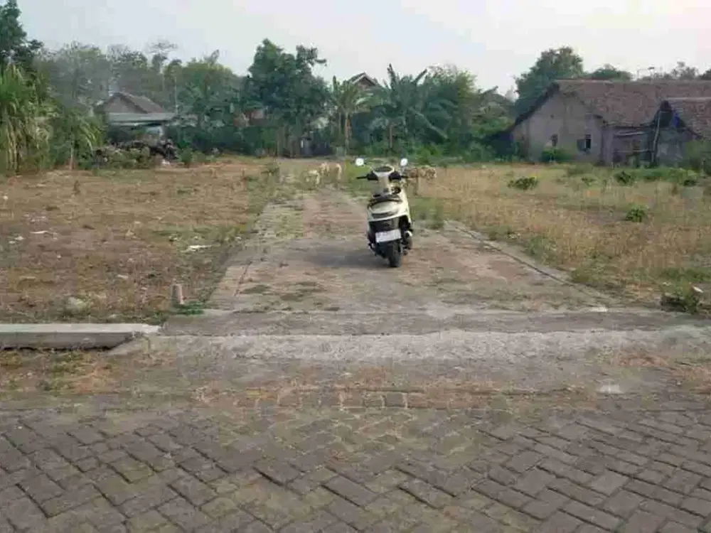 Sisa 11 Unit Tanah Kavling Pekarangan Murah siap Bangun di Desa Sumber Tanggul, Mojosari, Mojokerto