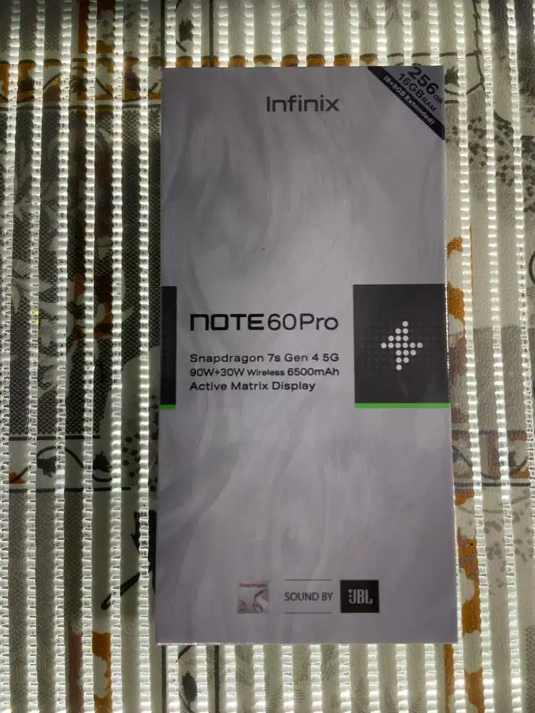 INFINIX NOTE 60 pro 8+8/256 new