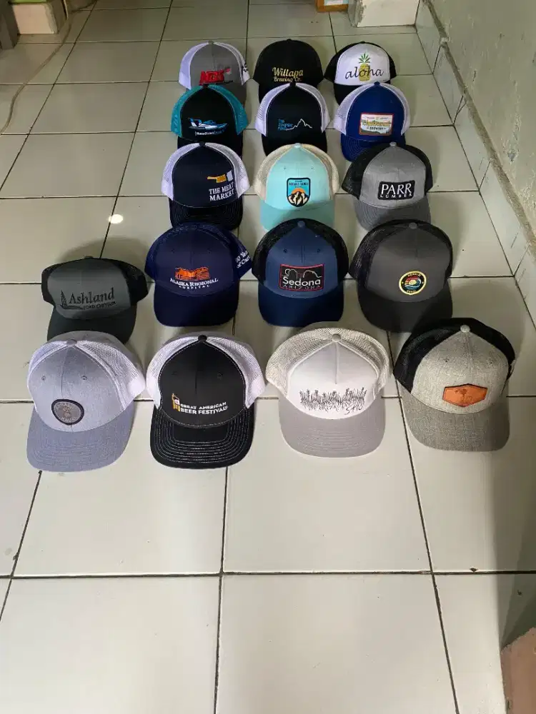 Topi trucker second