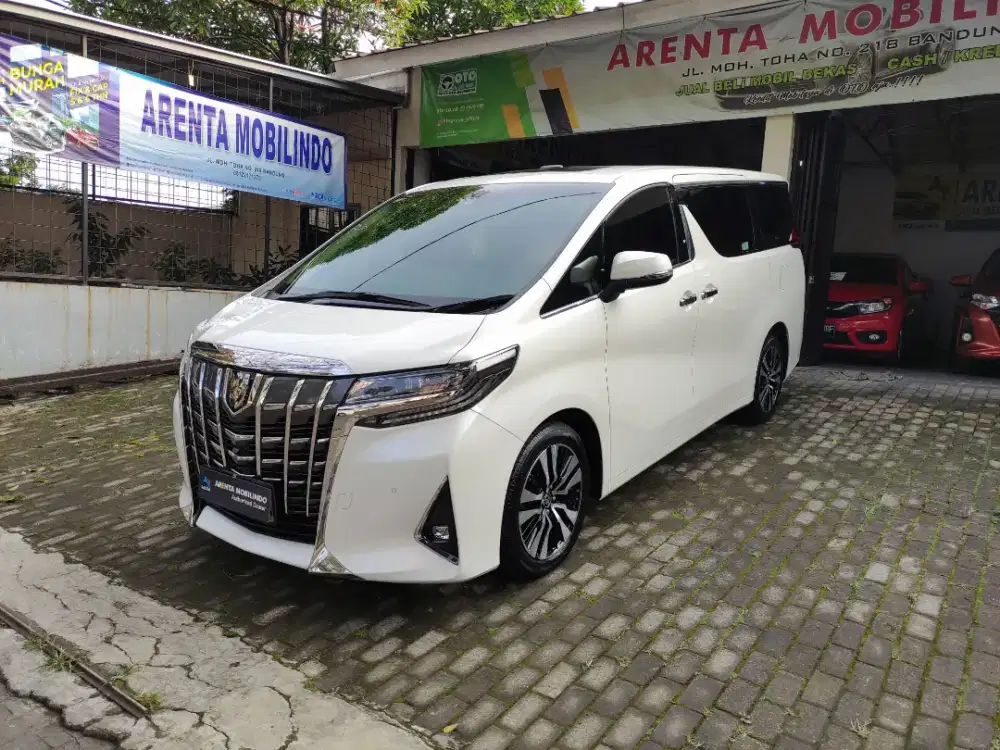 Alphard G 2021 Km 24 rb 100% full ori seperti baru
