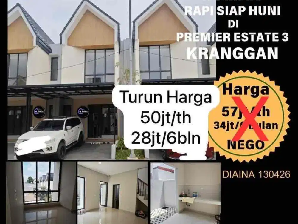 Rumah Sewa Rapi Siap Huni di Premier Estate 3 Kranggan
