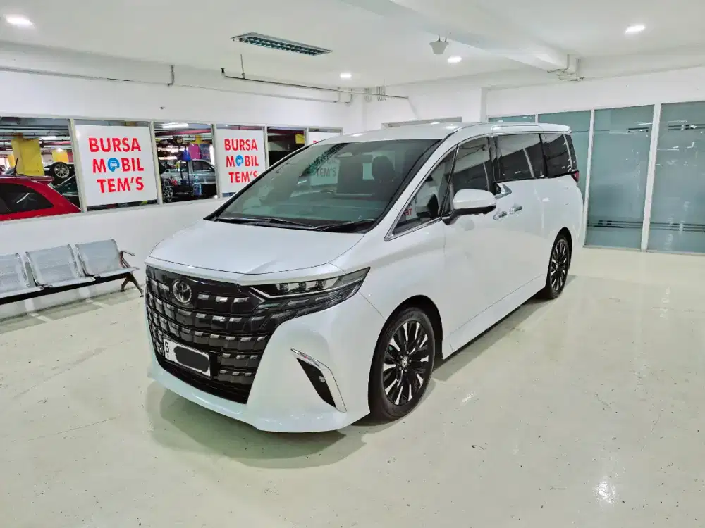 TOYOTA ALPHARD G CVT TSS 2024 AUTOMATIC FULL SPEC NIK 2023 ISTIMEWA