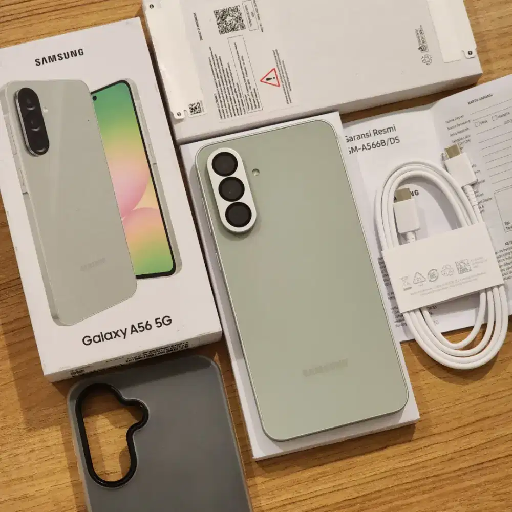 Samsung A56 5G 8/128GB Warna Hijau EX Resmi SEIN