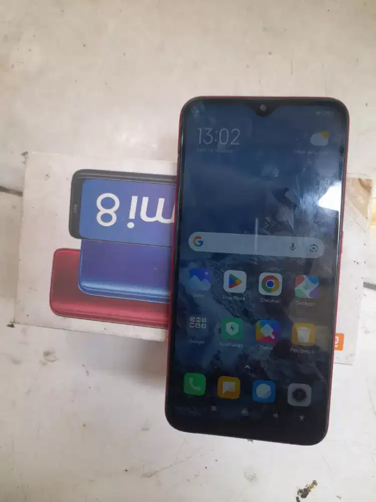 Redmi 8 ram 4 internal 64 FULLSET nominus siap pakai