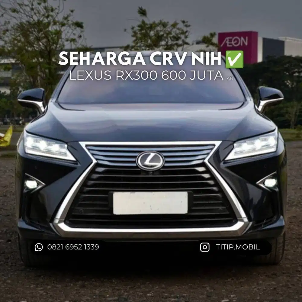 [TERMURAH] Lexus RX300 Luxury 2018