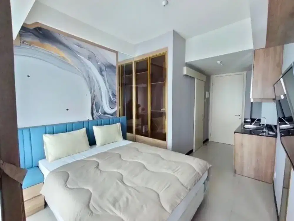 DIJUAL APARTEMEN AMOR PAKUWON CITY LANTAI 32 FURNISH