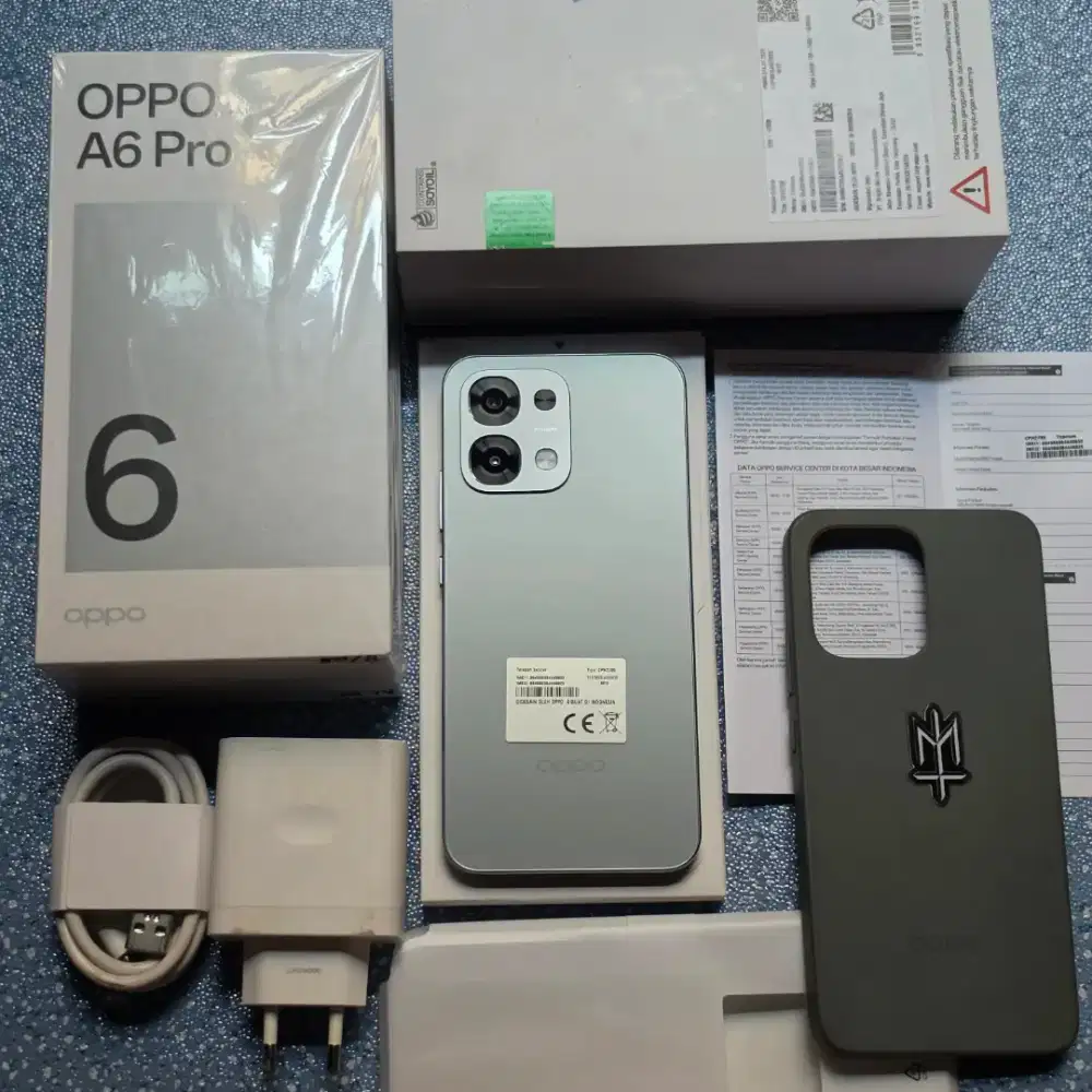 Oppo A6 Pro 4G 8/128GB Warna Titanium Garansi Resmi Oppo Januari 2027
