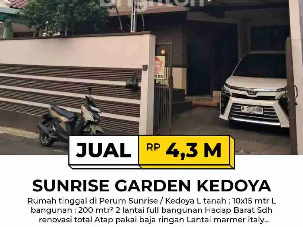 Rumah Mewah Sunrise Garden