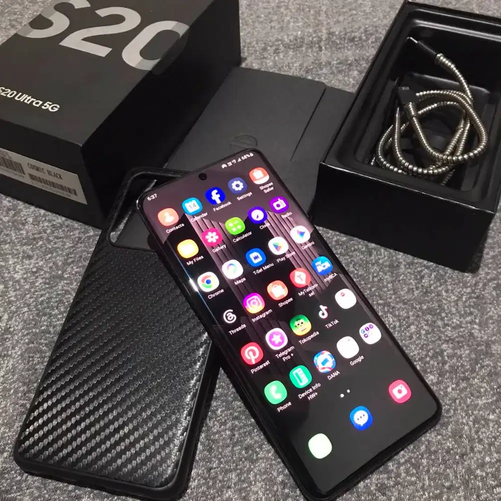 Samsung S20 ULTRA 5G Snapdragon Ram 12GB internal 256GB mulus terawat