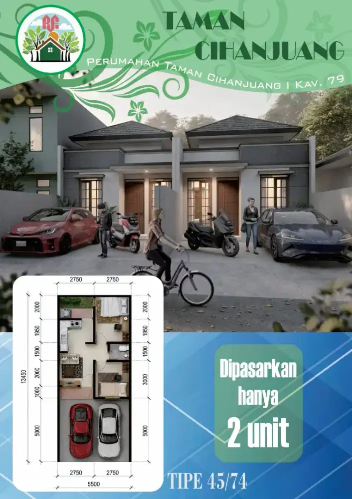 Dijual Rumah Baru On Progress