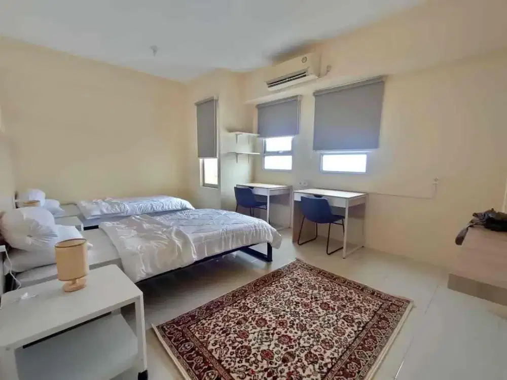 MURAH ‼ 2BR Jadi 1 BR  Apartemen Puncak Kertajaya