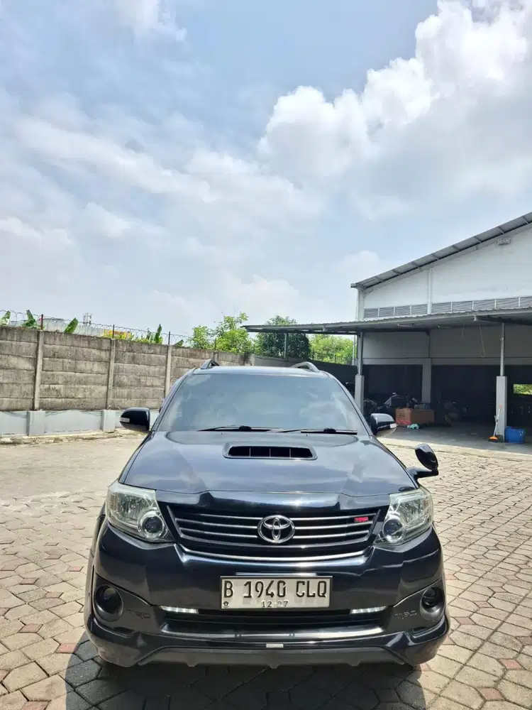 Fortuner 2014 TRD matic. Km 170rb antik