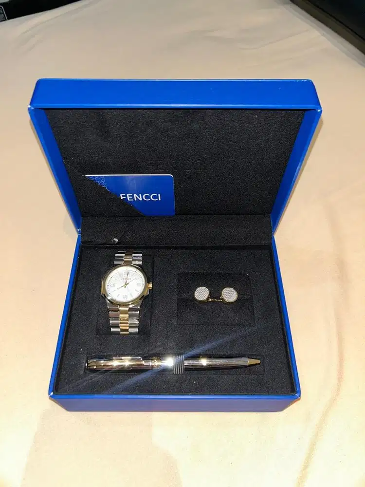 Jam Tangan Ferrucci (Silver Gold) Likenew