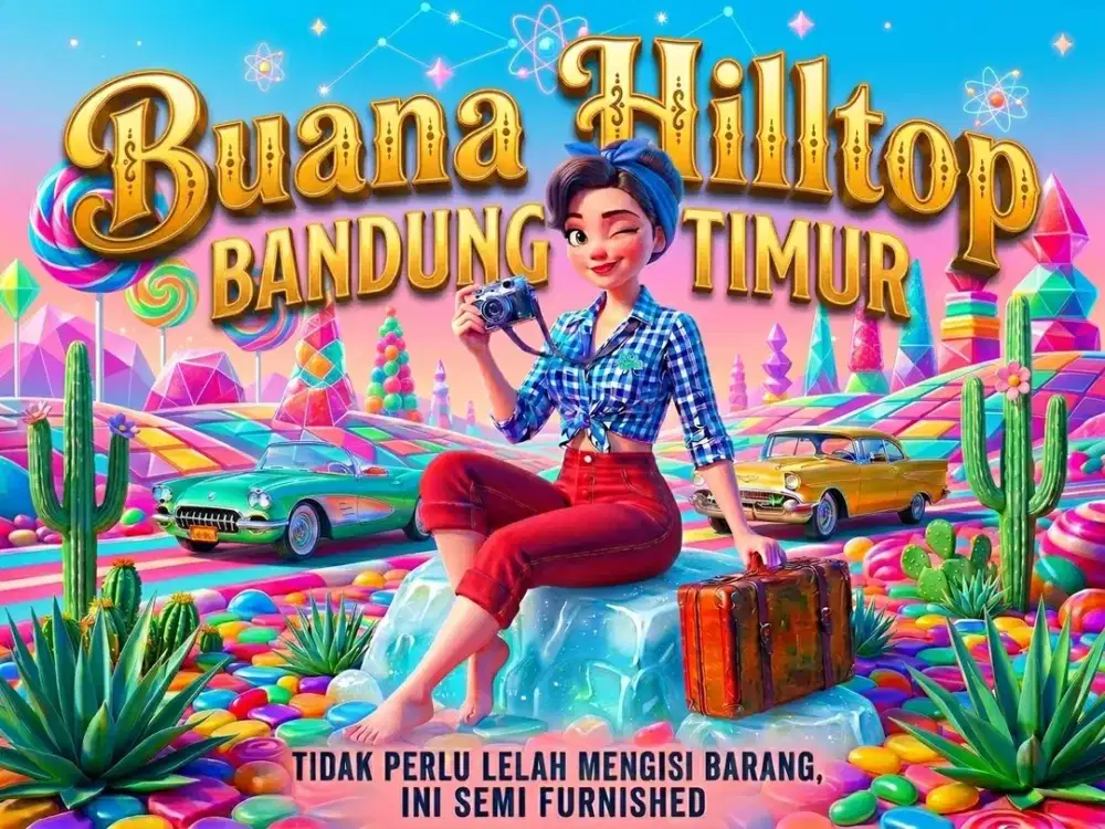 JUAL RUMAH DI BUANA HILLTOP, CILENGKRANG, UJUNG BERUNG, BANDUNG TIMUR.