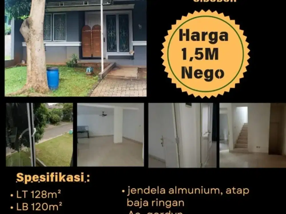 Dijual Rumah Murah di Kota Wisata Cibubur