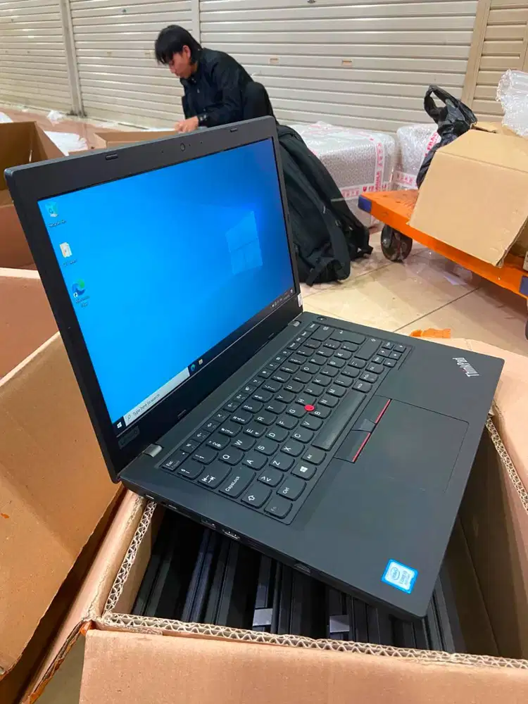 Laptop lenovo L480 I3 gen8 8gb SSD 256 sekolah kuliah kerja th 2018 B