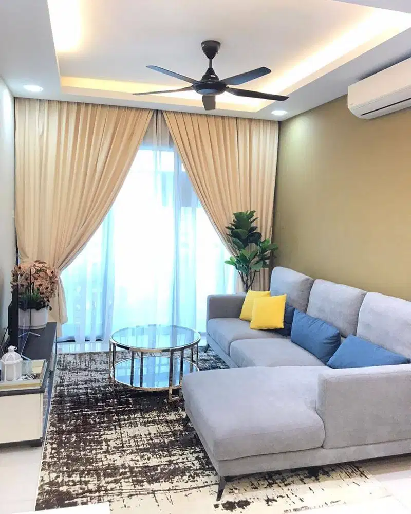 Jasa Pasang Gorden Custom Wallpaper Dinding 3D Gordyn Hordeng Korden