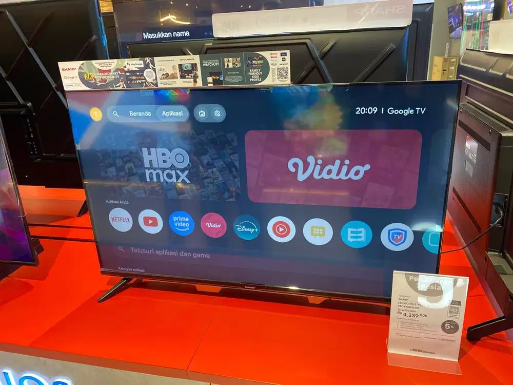 TV SHARP 43inch